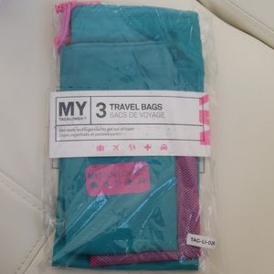 COPY - My Tagalongs set of 3 drawstring bags